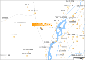 map of Wānwāla Khu