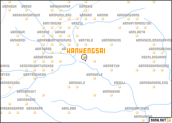 map of Wān Wēngsai