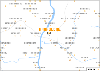 map of Wān Wo-long