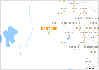 map of Wanyaga