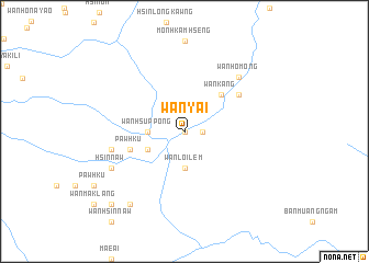 map of Wān Yai