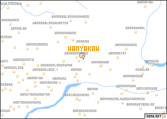 map of Wān Ya-kaw