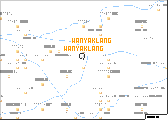 map of Wān Yaklang