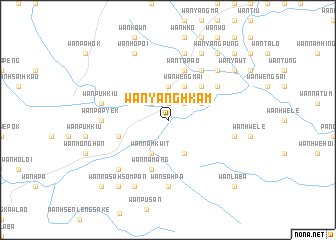 map of Wān Yanghkam