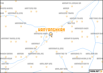 map of Wān Yanghkam