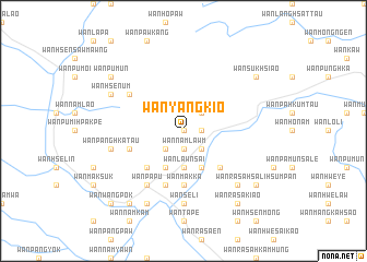 map of Wān Yangkio