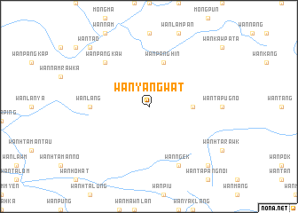 map of Wān Yangwat