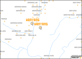 map of Wān Yang