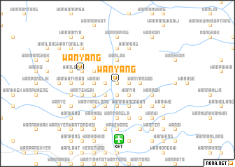 map of Wān Yang