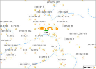 map of Wān Ya-yong