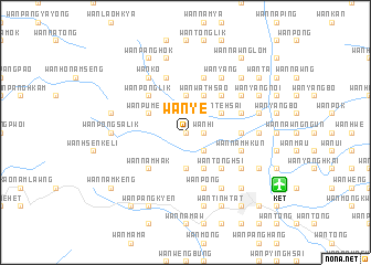 map of Wān Ye