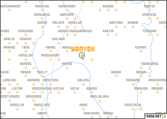 map of Wān Yok