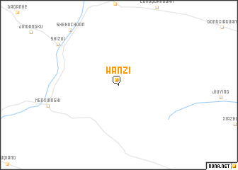 map of Wanzi