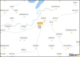 map of Wan