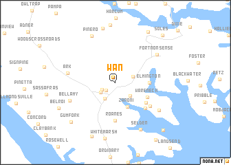 map of Wan