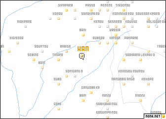 map of Wan