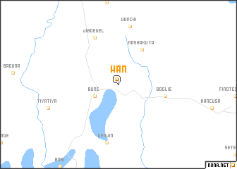 map of Wan