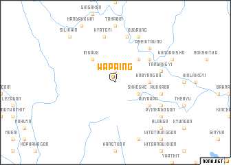 map of Wapaing