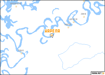 map of Wapena