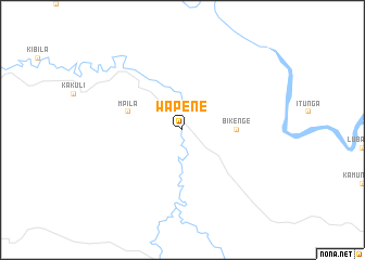 map of Wapene