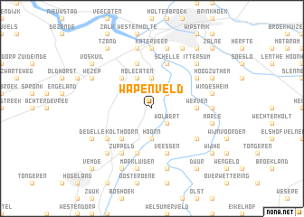 map of Wapenveld