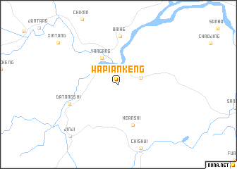 map of Wapiankeng