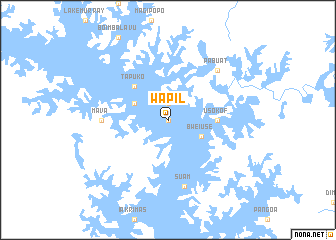 map of Wapil