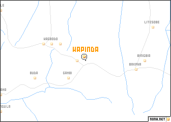 map of Wapinda