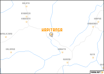 map of Wapitanga