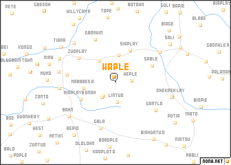 map of Waple