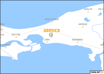 map of Wapnica