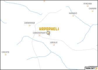 map of Wapopweli