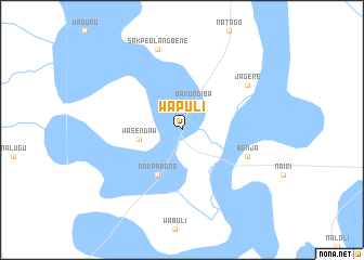 map of Wapuli