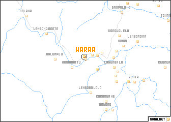 map of Waraa