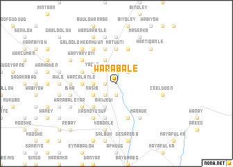 map of Warabale