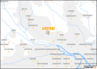 map of Warabi