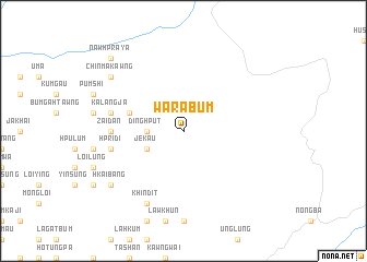 map of Warabum