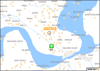 map of Waraio