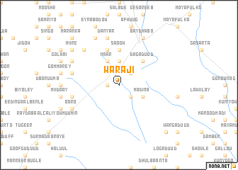map of Waraji