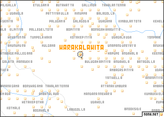 map of Warakalawita