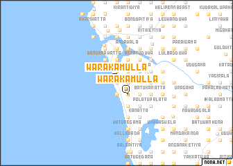 map of Warakamulla