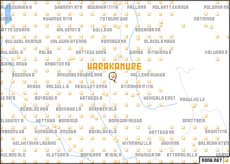 map of Warakamure