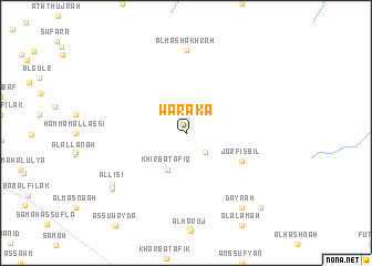 map of Waraka