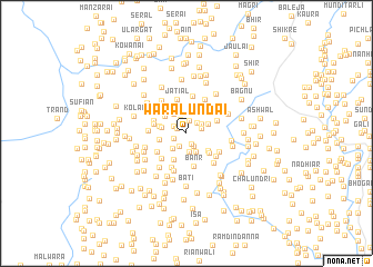 map of Wara Lundai