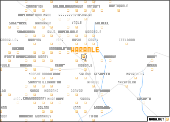 map of Waranle