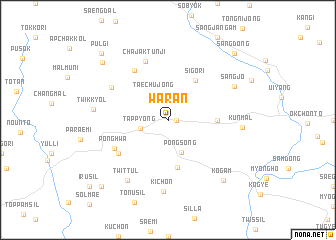 map of Waran