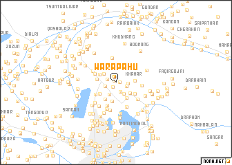 map of Wārapāhu