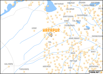 map of Warapur