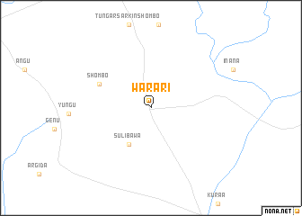 map of Warari