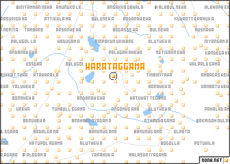 map of Warataggama